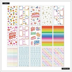 NEW Happy Planner Sticker Book – I Heart Stickers 1699 Pieces 🍓🪴🌸🛼❤️