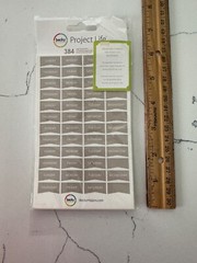 Becky Higgins Project Life Day Stickers ~ Gray ~ 384PC ~ Daily Memories Journal