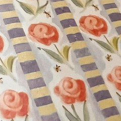 Brenda Walton Florals Scrapbook Stickers Lot – K&Co – Retired – 8 pc Kit