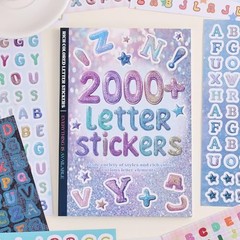 PAGEMORE 2000+ Pcs Alphabet Sticker for Journaling,Fun & Multicolored 1