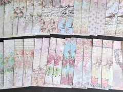 100PC Scrapbooking Vintage Ephemera Paper Pack The Rose Connection New Design
