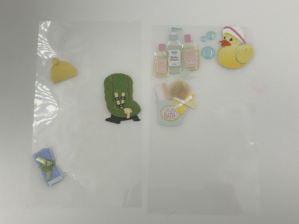 Baby Nursery Dimensional Puffy Stickers Assorted Theme