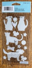 RARE Jolees Dog PUPPY LOVE Cat Kitty Kitten Butterfly Friend Flowers 3D Puppies