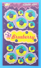 Blueberry Scented Scratch & Sniff Sticker Sheet
