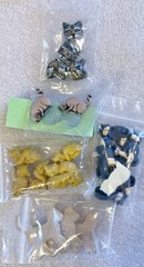 4 Diff Sets Deco Cat Embellishments- Resin- Wood-Assorted Brands -You Choose