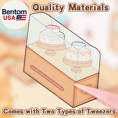 20 Sets DIY 3D Sticker Scene Collection Book for Kids Adults Cute Make Your Own