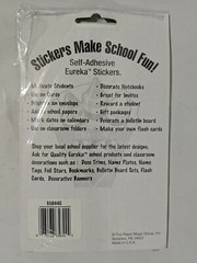 Eureka Self-Adhesive Stickers, 120 Pack – Teacher Motivational School