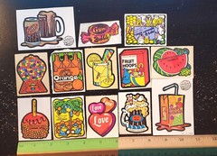 VINTAGE 13 MELLO SMELLOS SCRATCH N SNIFF STICKERS *CHOOSE ONE* 80s SCENTED HTF