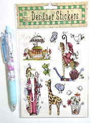 Giraffe Stickers Scrapbooking Card Journal Planner Provo Craft