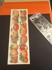 Scrapbooking Halloween Fall Mixed Lot