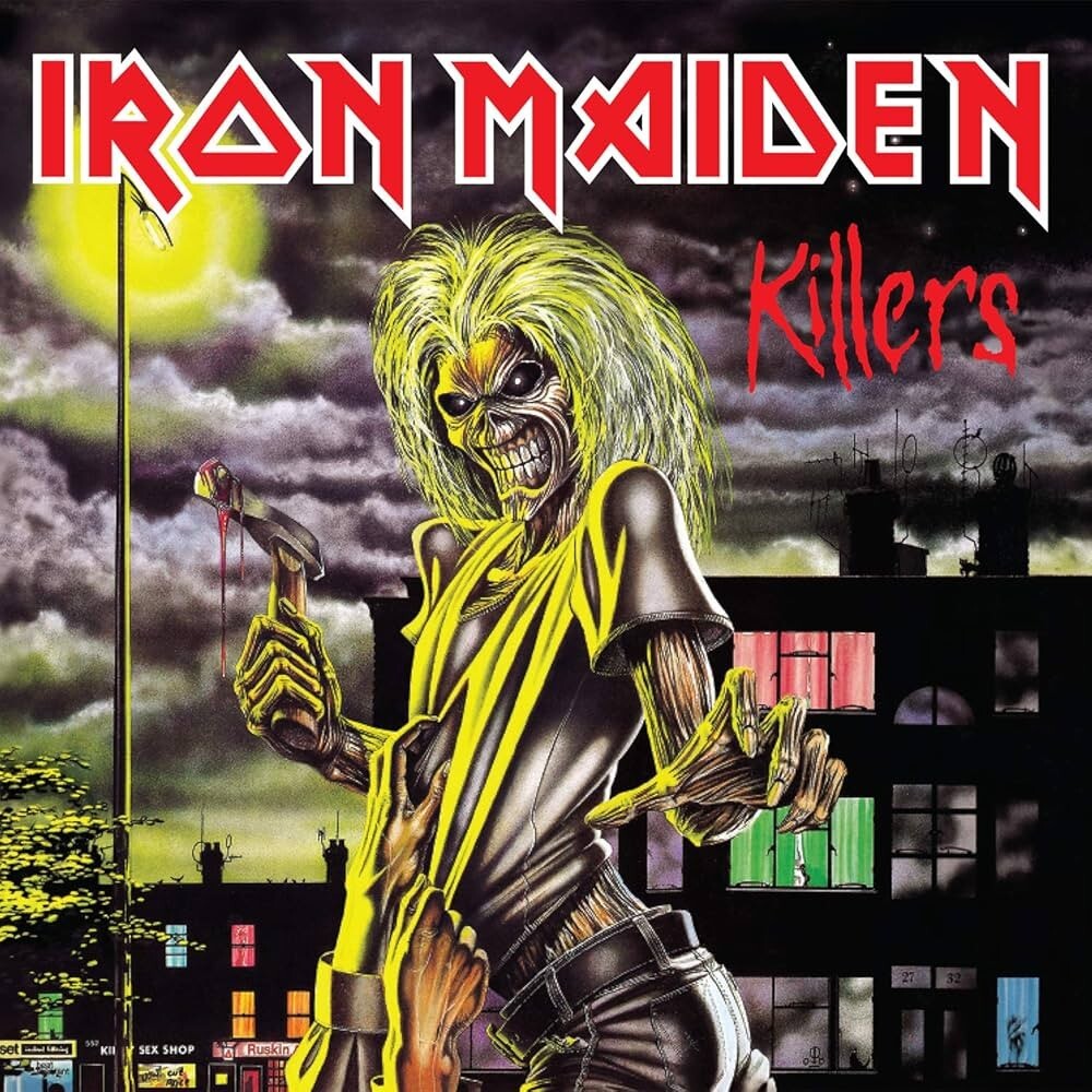 Iron Maiden Killers Album Cover Sticker Decal