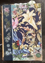 Handmade Botanical Junk Journal Vintage Hardback Repurposed Altered Book Gift