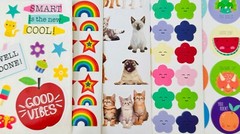 School Stickers Graduation boy girl sports yearbook classroom field day rewards