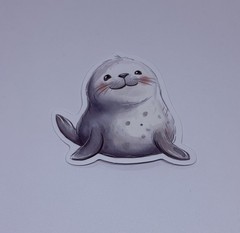 Cute Baby Seal Animal Sticker Vinyl Decal Journal Wall Fun Art Decor Tc9