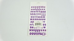 Colorbok Memory Craft 7/16″ Grape 15041 Scrapbook Letter Number Stickers