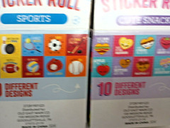 2 Kids Stickers 1 X 1 Inch 180 Stickers per Roll Teacher Gift
