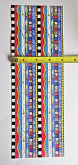 Vtg Penny Black Stickeroos BORDER #1 Sheet of 12″ Whimsical Border Stickers HTF