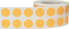 Circle Polka Dot Stickers | 0.5″ Inch Round | 1,000 Pack | Pick One Color