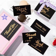 600 pcs1.5inch Thank You for supporting My Small Business Cards120 pieces 2×3.5