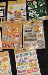 Life’s Little Occasions-20 Packs-Sticker Medley-NEW- most are dimensional