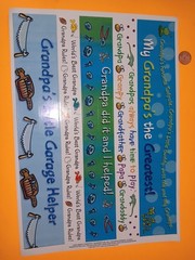 Current Grandpas the Greatest Scrapbook Stickers Garage Helper Sticker Sheet