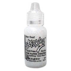 Ranger, Stickles Glitter Glue, Star Dust Glitter Glue, Iridescent, Ice, Stardust
