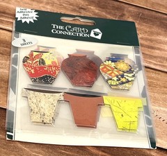 Self-Adhesive Vase Themed Decorative EMBELLISHMENT STICKER BY CARD CONNECTION