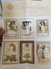 Anna Griffin ANGELIC CARD TOPPERS 2 148 Pcs DECORATIONS Christmas NEW AG659