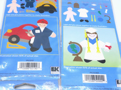 Paperkins Paper Dolls Lot EK Success Scrapbook Glue Book Journal Supply
