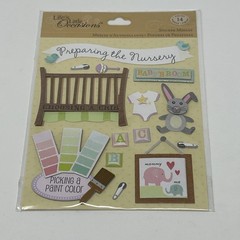 Preparing The Nursery Baby’s Room Scrapbooking Stickers Life’s Little Occasions
