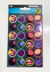 Jot Stickers Autocollants Laser, Puffy & Galaxy Assortment Stickers (BRAND NEW)