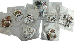 WSSROGY Aesthetic Scrapbook Sticker Lot Kawaii Travel Floral Journal Planner