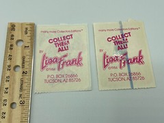 2 Vintage 1980s 80s Lisa Frank Foil And Glossy Clown Stickers – NO STICK