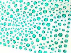 CraftbuddyUS 325 x 2,3,4,5mm MERMAID GREEN Self Adhesive Gems