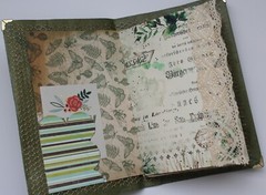 Handmade «Green Garden» Themed Album/Journal