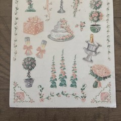 Tie Me To The Moon ~ Be Still My Heart Wedding Sticker Set