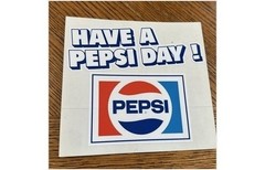 Pepsi & Double Cola Soda Advertising Decals Lot 1990s – Catch That P Sticker