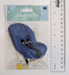 VERY RARE Jolee’s Baby Toddler Car Seat Scrapbooking Sticker