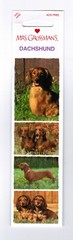 Mrs. Grossman’s DACHSHUND Dog Puppy Photograph Scrapbook Stickers NEW