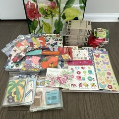 3M Scotch photo tape Scrapbooking Supplies kit Stickers Tags Die cuts paper lot
