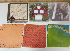 School, Sports, & Music Scrapbook Crafting Kit – Paper, Die Cuts, Stickers