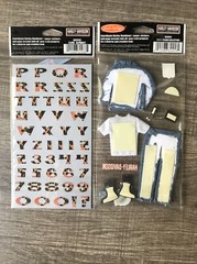 Harley Davidson EK Success Lot X2 New Flat Stickers Scrapbook Mix Motorcycle
