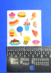 Carnival Fair Food Hamburger Fries Hot Dog Sweet Treats Sandylion Sticker Mod