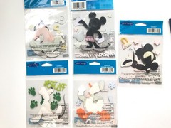 Disney Scrapbook Stickers Lot Mickey Minnie Pluto Goofy Donald Duck