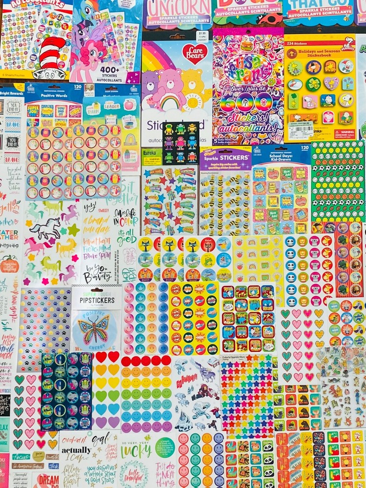 Sandylion Hallmark American Greetings 398+TEEN Sticker Set Kit Lot