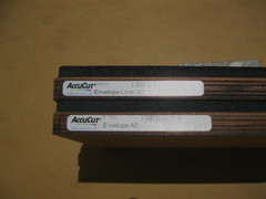 AccuCut Jumbo 10″x12″ Die Cut Lot Of 2 Envelope A2 & Envelope Liner A2