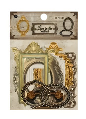 Photo Frames 30-Piece Pack Ephemera Cutouts Junk Journaling Crafts Scrapbooking