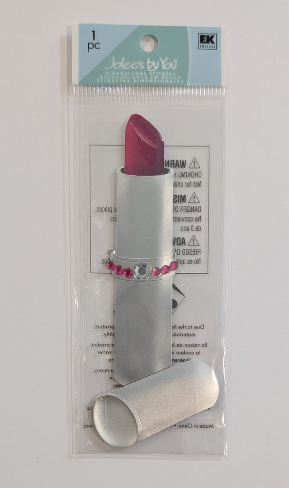 RARE Jolee’s Lipstick Scrapbooking Sticker Mini Pack