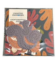 Creative Memories Croptoberfest Embellishments-16 Die Cuts-Squirrels~Leaves~NIP
