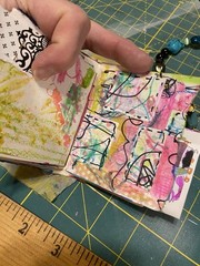 Unique Handmade Ephemera, Scrapbook,Junk Journal,tag,embellishment Mixed Media